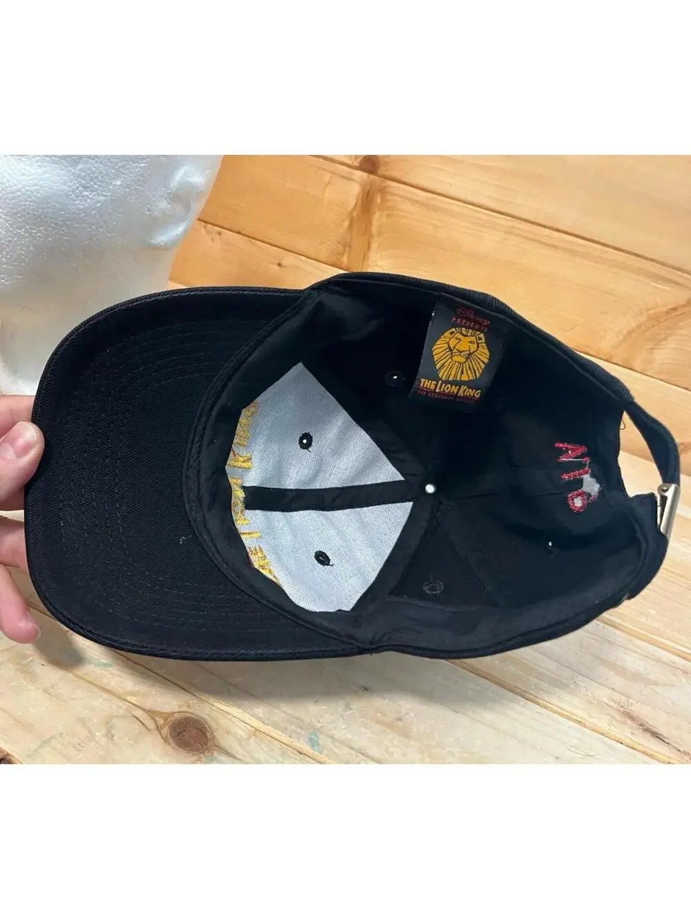 Vintage Disney Embroidered Lion King Strapback